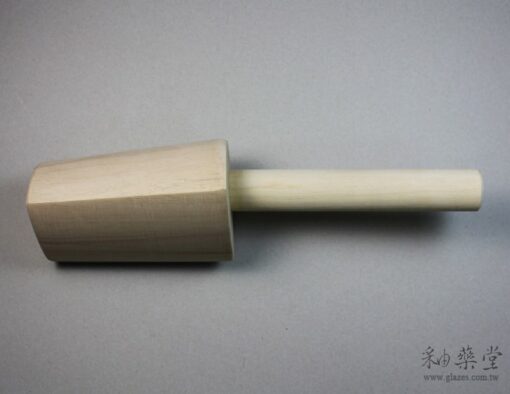 陶藝工具ET96 拍土槌/木搭子chinese_clay_mallet_01_01