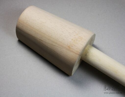 陶藝工具ET96 拍土槌/木搭子chinese_clay_mallet_01_01