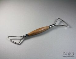 陶藝工具AT13 修坯雕塑刮刀組(12 3/4吋)(3支1套)pottery-looped-tool-18-05