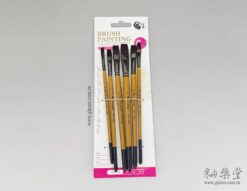 PE46-01-尼龍平塗筆/水彩筆(6支1組)