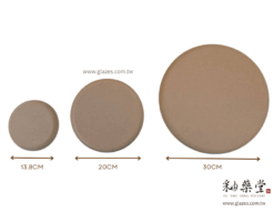 BF02-圓型陶板成型模具模板(邊緣弧角)