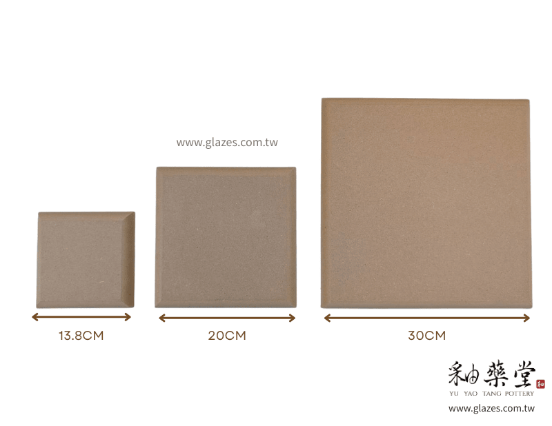 BF04-正方型陶板成型模具模板(邊緣弧角)