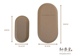 BF07-圓角長方型陶板成型模具模板(邊緣斜角)