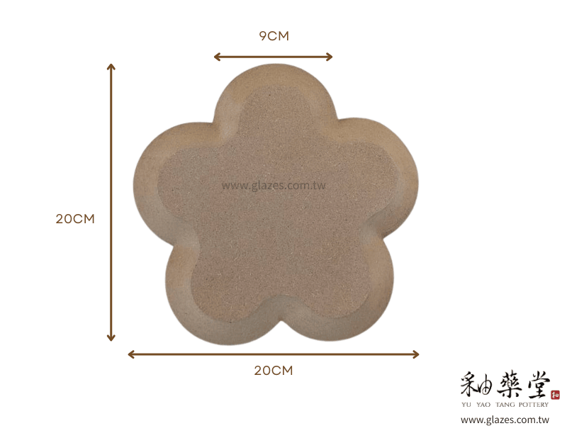 BF13-花型陶板成型模具模板(邊緣斜角)