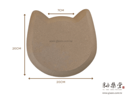 BF15-貓型陶板成型模具模板(邊緣斜角)