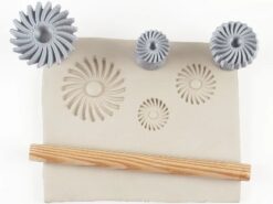 IN07-049-Gerbera Stamps 非洲菊印章/壓印