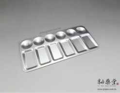 Alternative view of PE81-04-鋁製十二格長方形調色盤